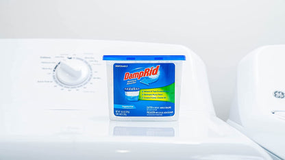 DampRid - Amortiguador de humedad desechable sin fragancia – 10.5 onzas cada uno – Paquete de 3 – Atrae y atrapa el exceso de humedad, elimina olores mohosos, crea un aire blanco más fresco y limpio
