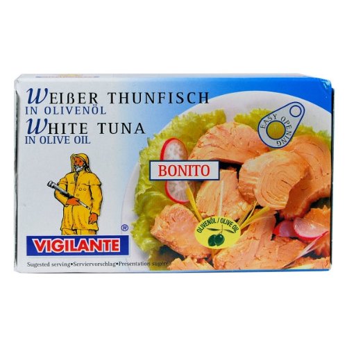 Vigilante Atun Aleta Amarilla en Aceite de Oliva, 115 g