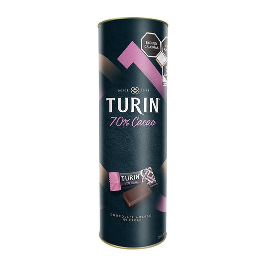 Turin - Turin Chocolate 70% Cacao Tubo 175 grs