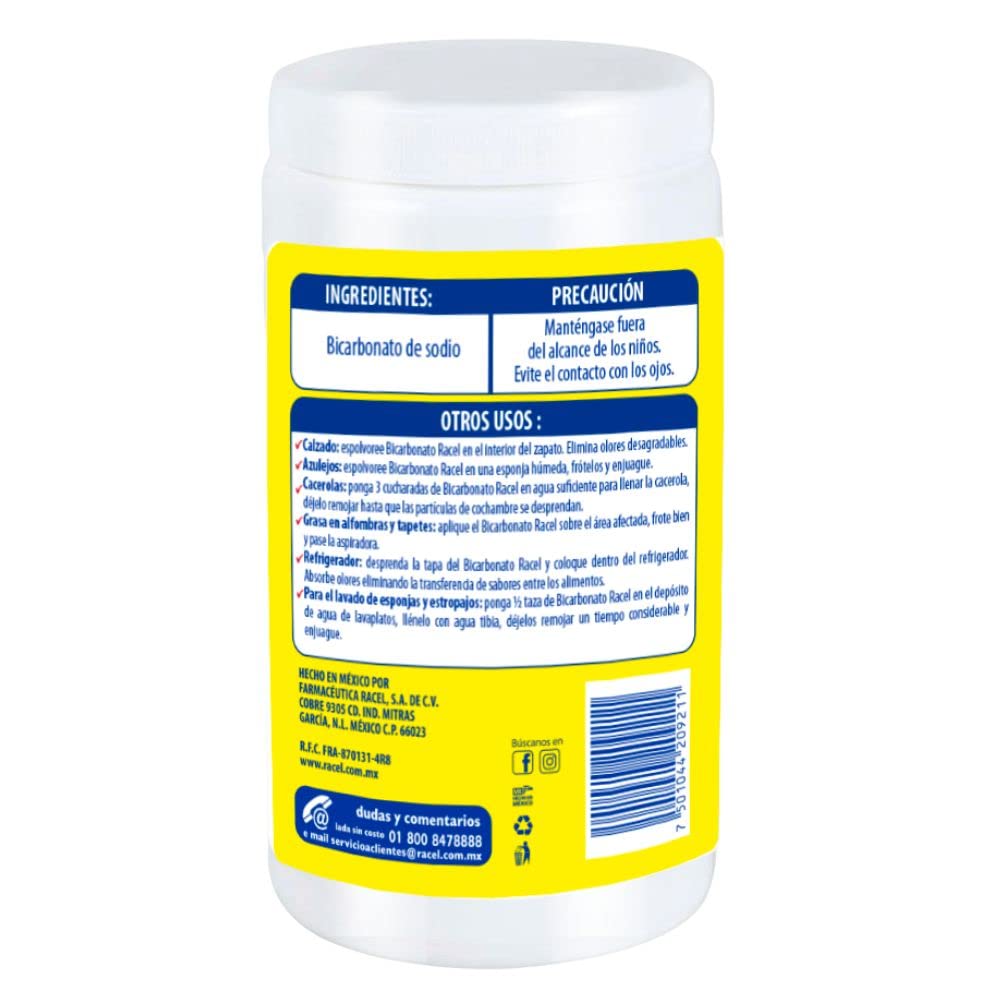Rfish Racel - Racel Bicarbonato De Sodio Puro Racel - 1 Kilo