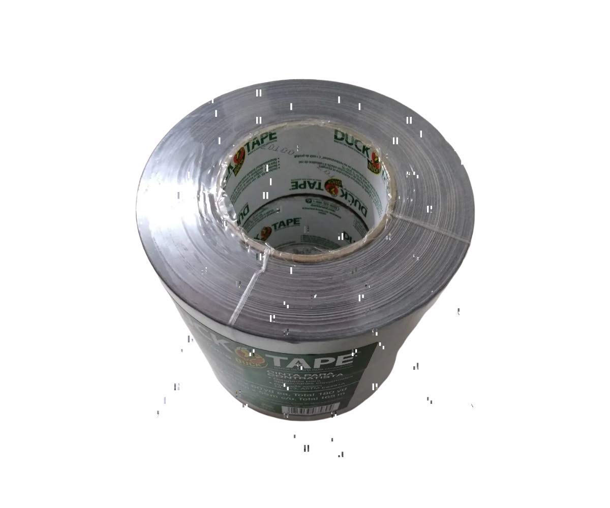 Duck - Cinta Gris Para Contratista Multi Propósito Duck Tape Alta Resistencia 3 Rollos de 55m C/U