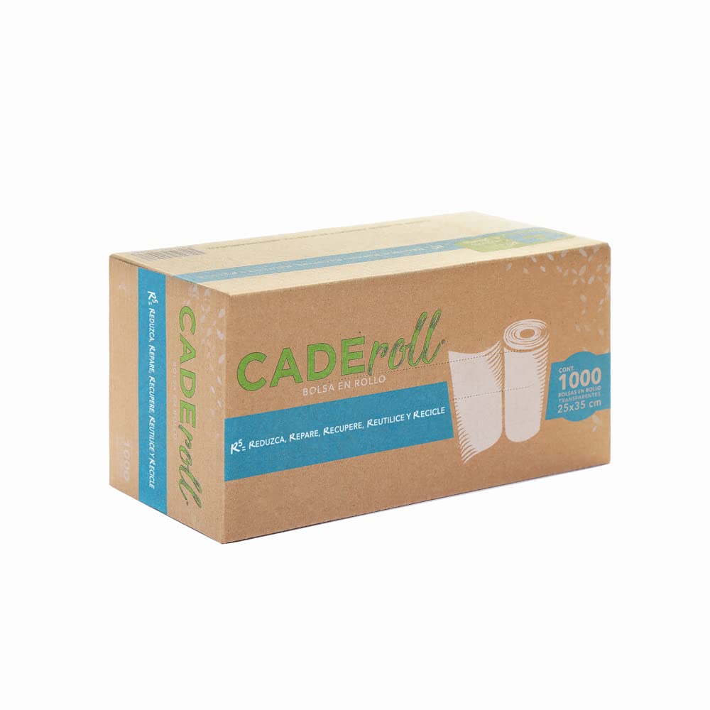Caderoll - Caderoll | 1000 Bolsas en Rollo Ecológicas de 25 x 35 cm