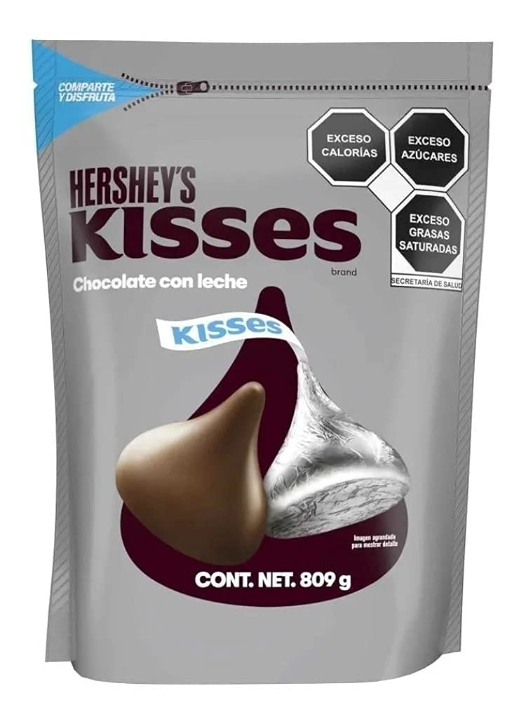 HERSHEYS - Chocolate con Leche Hershey's Kisses 809 g