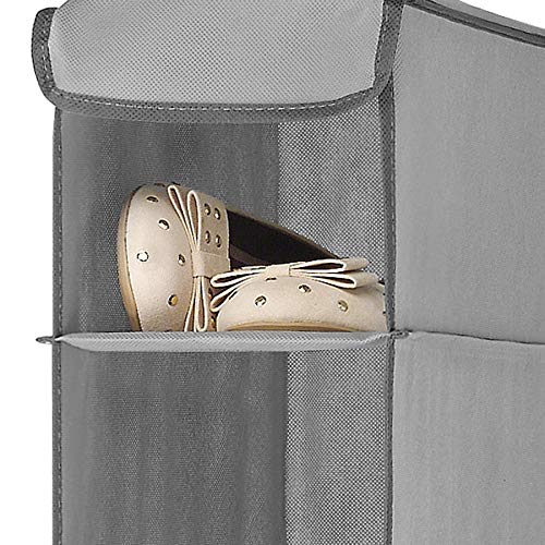 Whitmor - Bolsa de almacenamiento para debajo de la cama, color gris, gris, 8 Shelf, 1