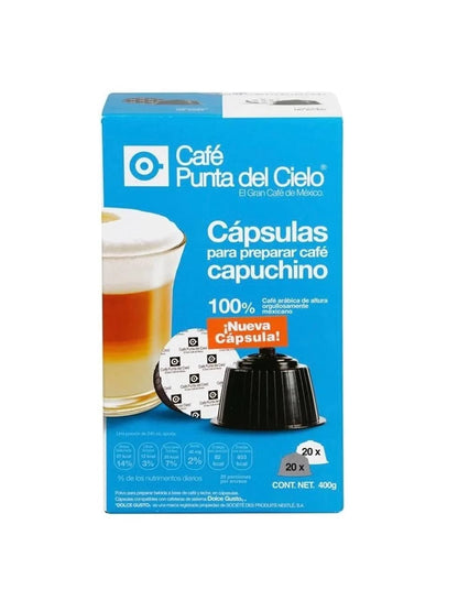 Punta del Cielo 40X Capsulas Cafe Punta del Cielo (Capuchino)