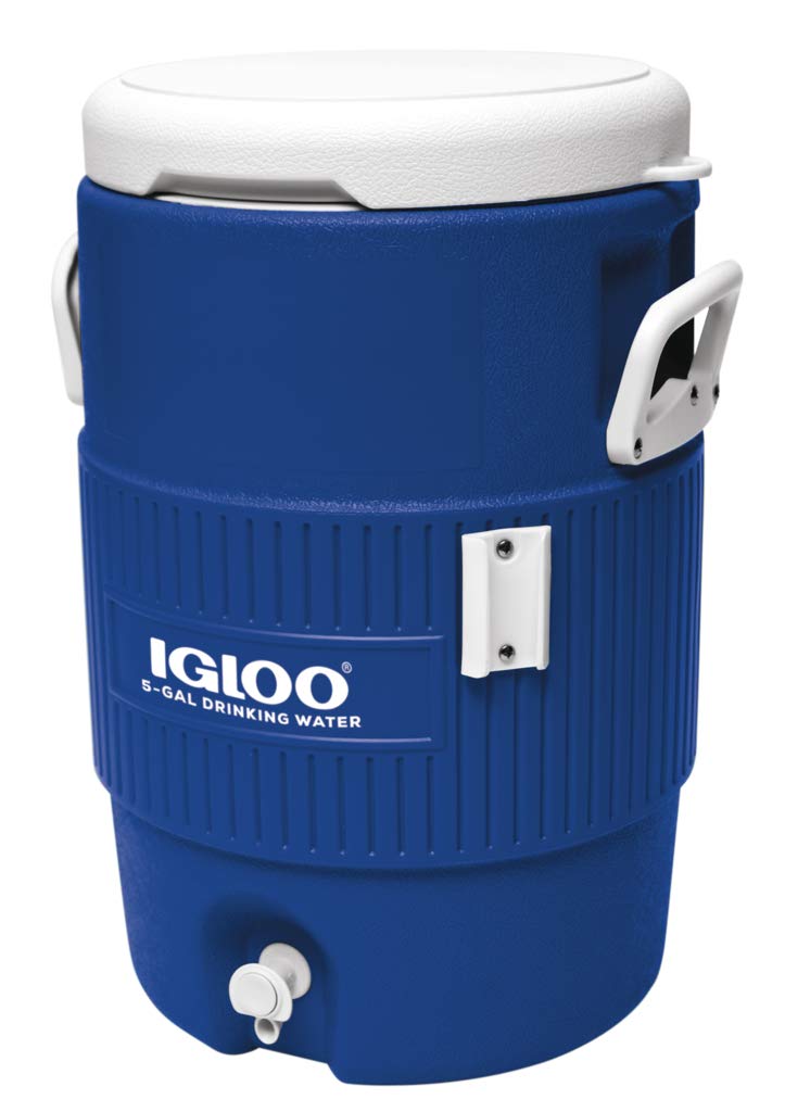 Igloo - Dispensador portátil de bebidas de agua con tapa de asiento plano