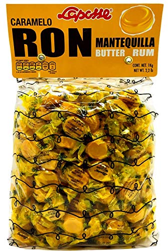 Caramelo Ron Mantequilla Laposse 1 Kg.