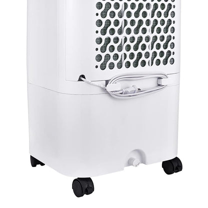 Honeywell Enfriador de Aire CL152 con Ionizador y Panel Antibacterial. 15 litros. Enfría hasta 19 m2