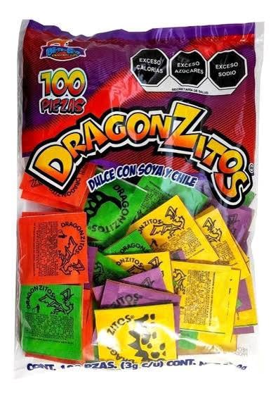 Berber Drangonzitos Ber-Ber ProductosDulce en polvo con soya y chile sabor picante acidito