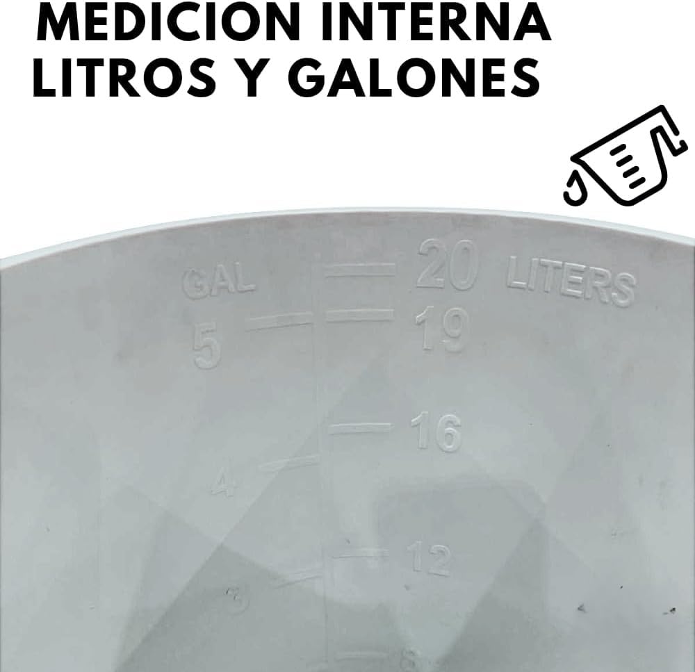 RIVARRO - Dispensador Portátil De Agua Para Bebidas Deportivas De 5 Galones Con Tapa Plana Enroscable, Naranja Brillante