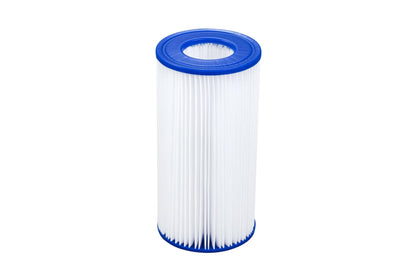 BESTWAY 56421 Alberca con Estructura Redonda 3.66x1.22cm con Bomba y Filtro Gris, Gris