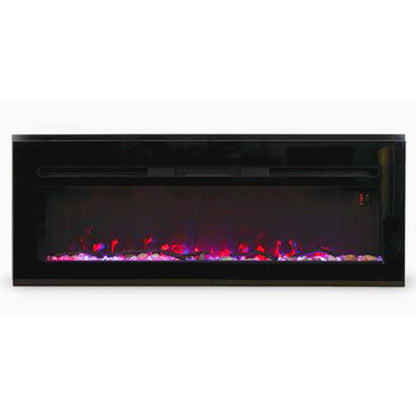 Members Choice - Members Choice Chimenea Eléctrica con Flama 3D Decorativo 122 X 15.8 X 45