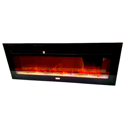 Members Choice - Members Choice Chimenea Eléctrica con Flama 3D Decorativo 122 X 15.8 X 45