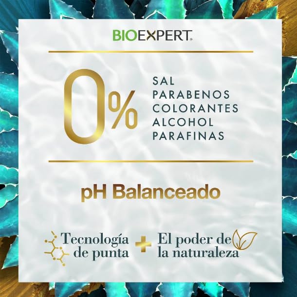 Shampoo Bioexpert Blue Agave Control Frizz, 1 l