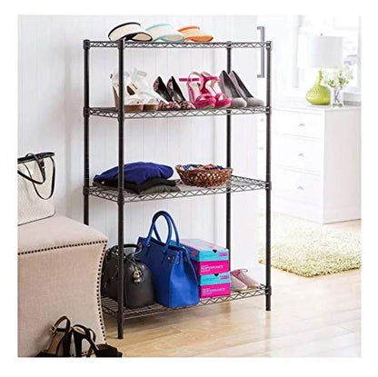 Member´s Mark - Estante 4 Repisas De Acero Negro Uso Comercial Oficina Casa