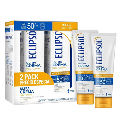 Eclipsol Protector Solar Ultra Fps 50+ 2 De 125gr