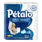 Pétalo Maxi Resist Papel Higiénico, 32 rollos de 247 hojas dobles, con Vitamina E y Coco
