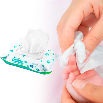 GAERO GLOBAL SOLUTION Toallitas Húmedas Sin Fragancia Hipoalergénicas Member's Mark 2 Cajas con 564 piezas cada caja