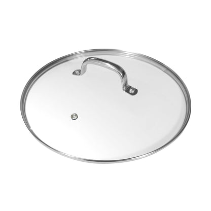 Westinghouse Olla de Acero Inoxidable con Tapa de Cristal Black Signature 26cm WCFP0130S26