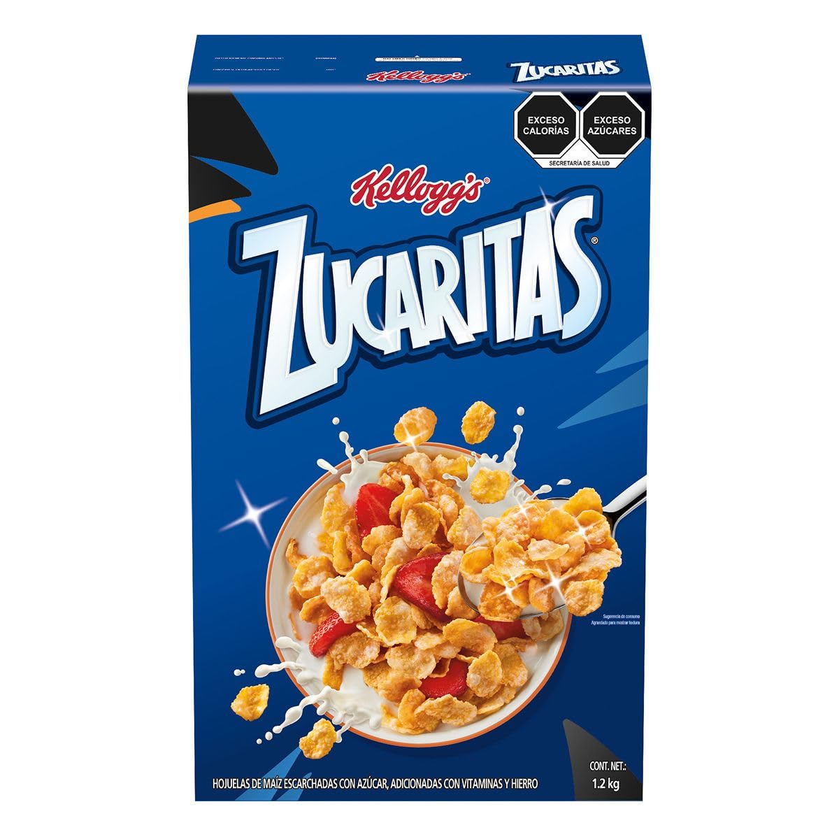 Zucaritas - Zucaritas Cereal - 2 Cajas, 1.2 kg