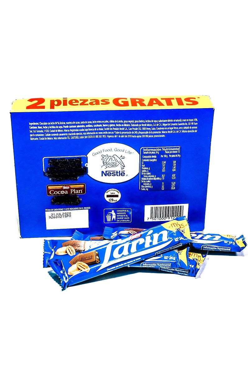 LARIN NUECES (CON NUEZ, 240 GRAMOS)