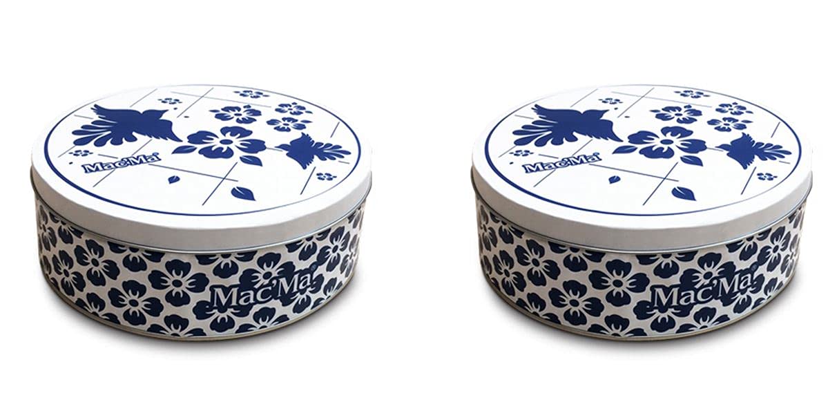 Macma Combo 2 piezas Galletas LATA GOLONDRINAS 315 gr c/u. Gofrenata / Galleta crema con cobertura de Chocolate / Lengua lisa con cobertura de Chocholate / Abanico Mini / Bocado de Dama / Choco Banny / Fressa y Chocco. Deliciosas galletas finas, para comp