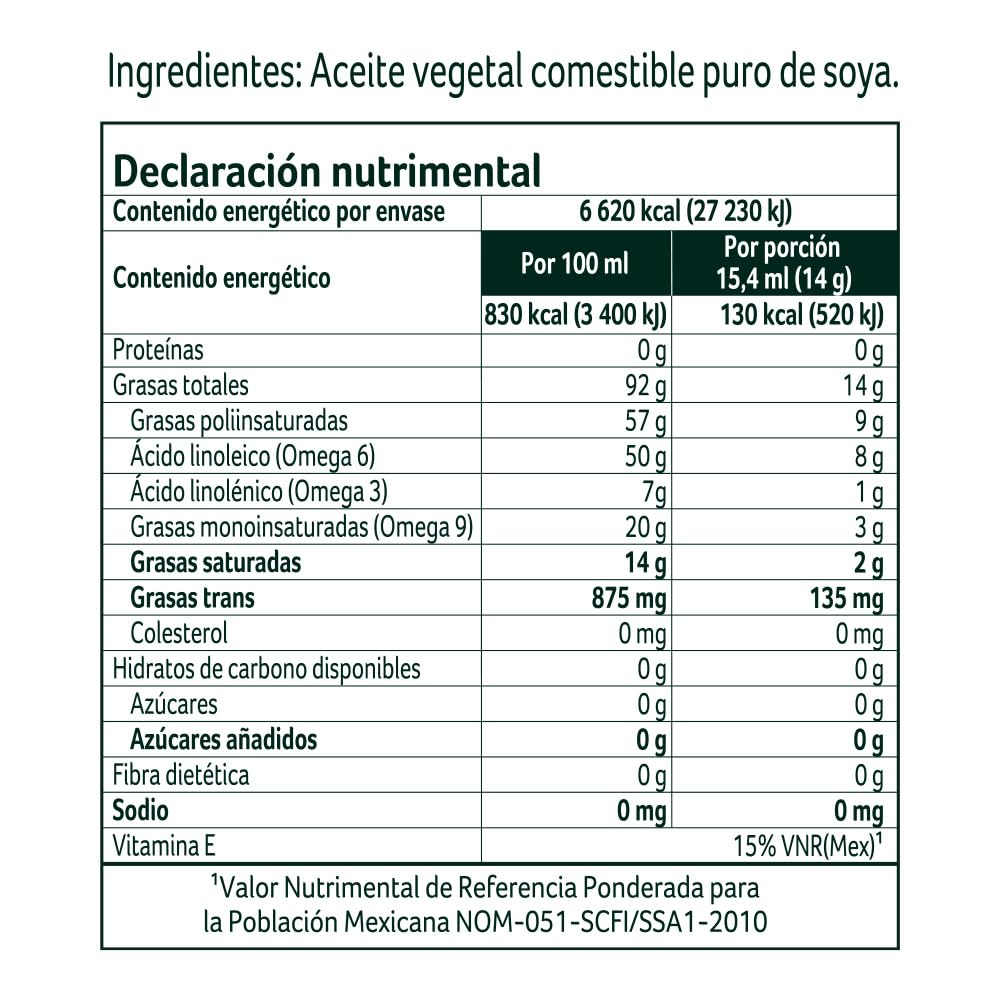 Nutrioli - Aceite de Soya Nutrioli Tripack 946 ml