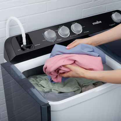 Mabe - Lavadora Semi-Automática 16 kg Blanca - LMDX6124HBAB0