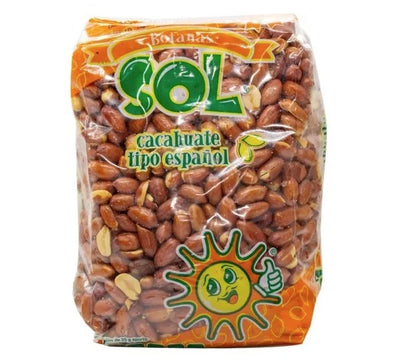 Dulces Cacahuate Español 1 kg Botanas Sol