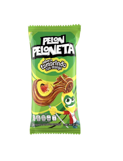 “Genérico” - DULCES ENCHILADOS PELON PELONETA TAMARINDO Y MANGO PAQUETE CON 28 PIEZAS DE 23 GRAMOS C/U SNACK BOCADILLO FIESTA