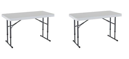 Lifetime Commercial - Mesa Plegable de Altura Ajustable