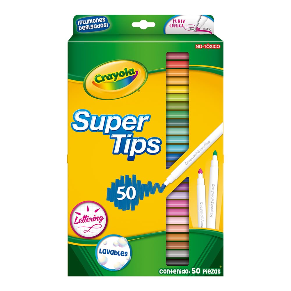 CRAYOLA - 50 Super Tips Crayola