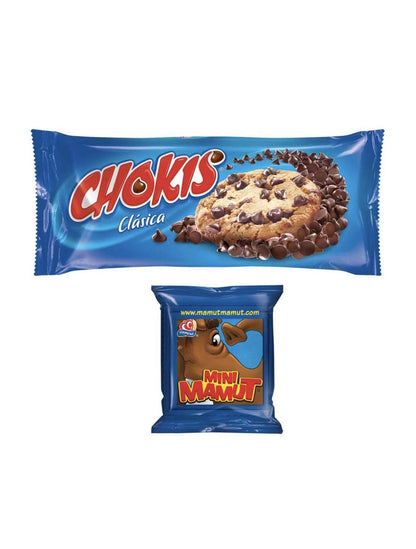 “Genérico” - GALLETA PEKE PAKES EMPERADOR ARCOIRIS CHOKIS MINI MAMUT GAMESA CAJA GRANDE SURTIDO DE 32 PIEZAS GRAMOS NEGOCIO SNACK BOTANA BOCADILLO NEGOCIO HOGAR