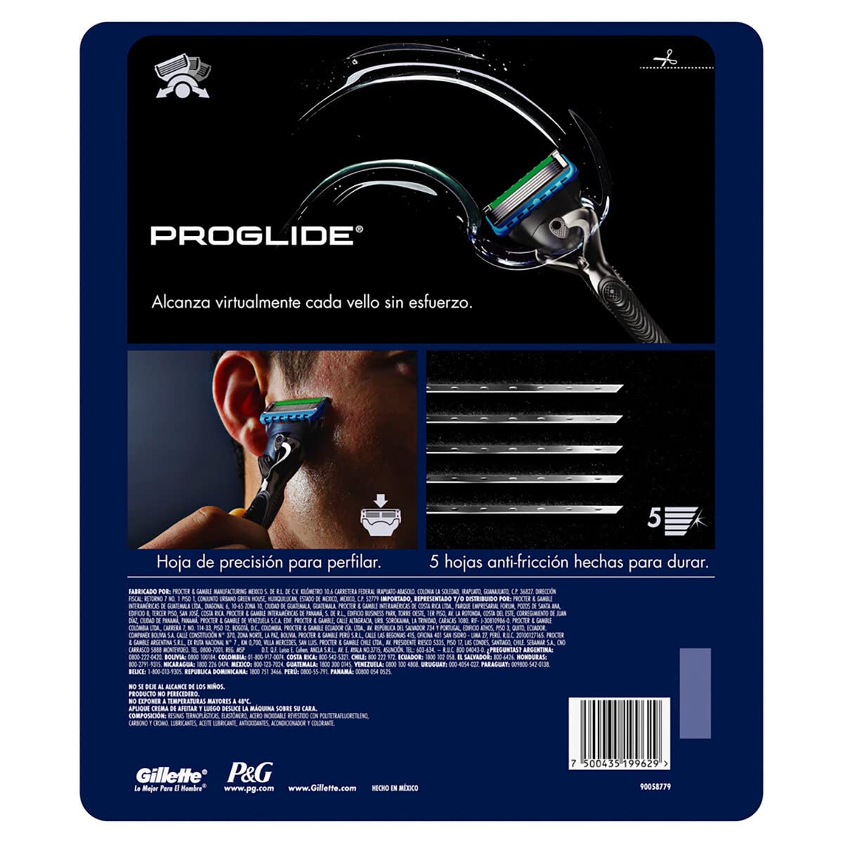 Gillette Proglide 16 Cartuchos para Afeitar