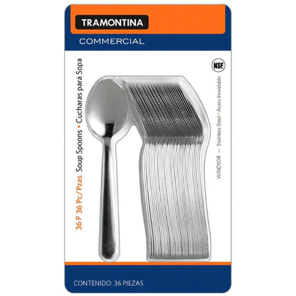 Cucharas Para Sopa Tramontina 36pzas