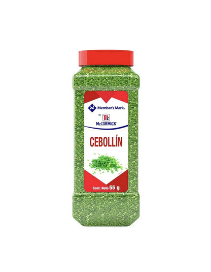 “Genérico” - CEBOLLIN CEBOLLÍN MEMBER'S MARK PRESENTACIÓN DE 55 GRAMOS RESTAURANTE NEGOCIO CASA CONDIMENTO ESPECIAS