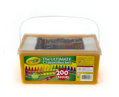 Crayola Ultimate Crayon Bucket 200 Crayons by Crayola