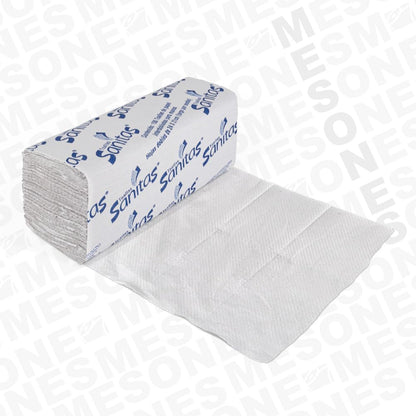 Sanitas - Combo de 3 Cajas 92231 Toalla Interdoblada para manos Sanitas 20 paquetes de 100 piezas