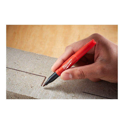 Milwaukee 48-22-3105 2Pk Fine Pt Black Inkzall Markers