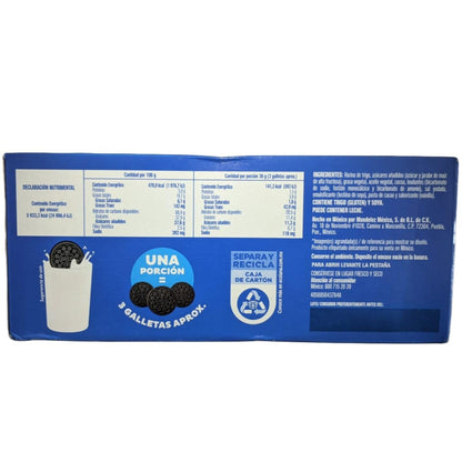 Oreo Galletas de Chocolate con Relleno Cremoso, Caja de 30 Paquetes de 4 Galletas, 1,26 kg