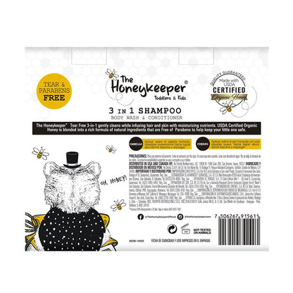 The Honeykeeper 3 Pack Shampoo 3 en 1 Kids Chamomile 2100 ml (3 de 700 ml)