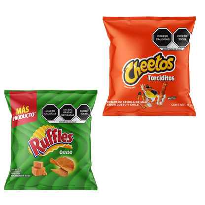 Sabritas - Sabritas Minis Surtido Botana Ppapas Fritas - 50 Piezas