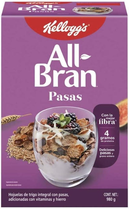 Kellog´s - Kellog´S, All Bran Pasas - 980 grs