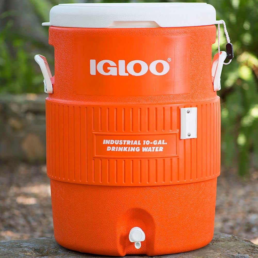 sad - termo igloo con dispensador 18.9 litros(color naranja)