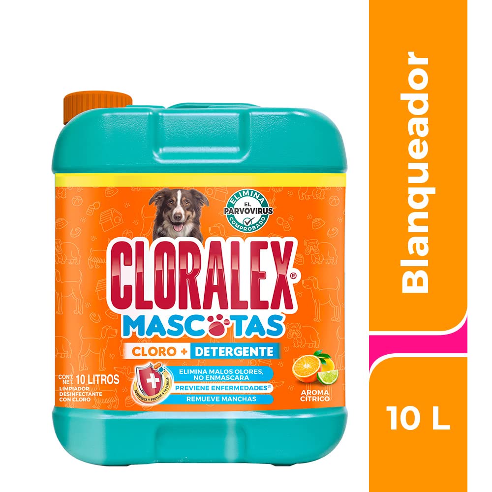 Cloralex Mascotas Elimina Malos Olores 10 L