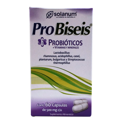 Y-si super nutri mercado - ProBiseis Probióticos Solanum 60 cap