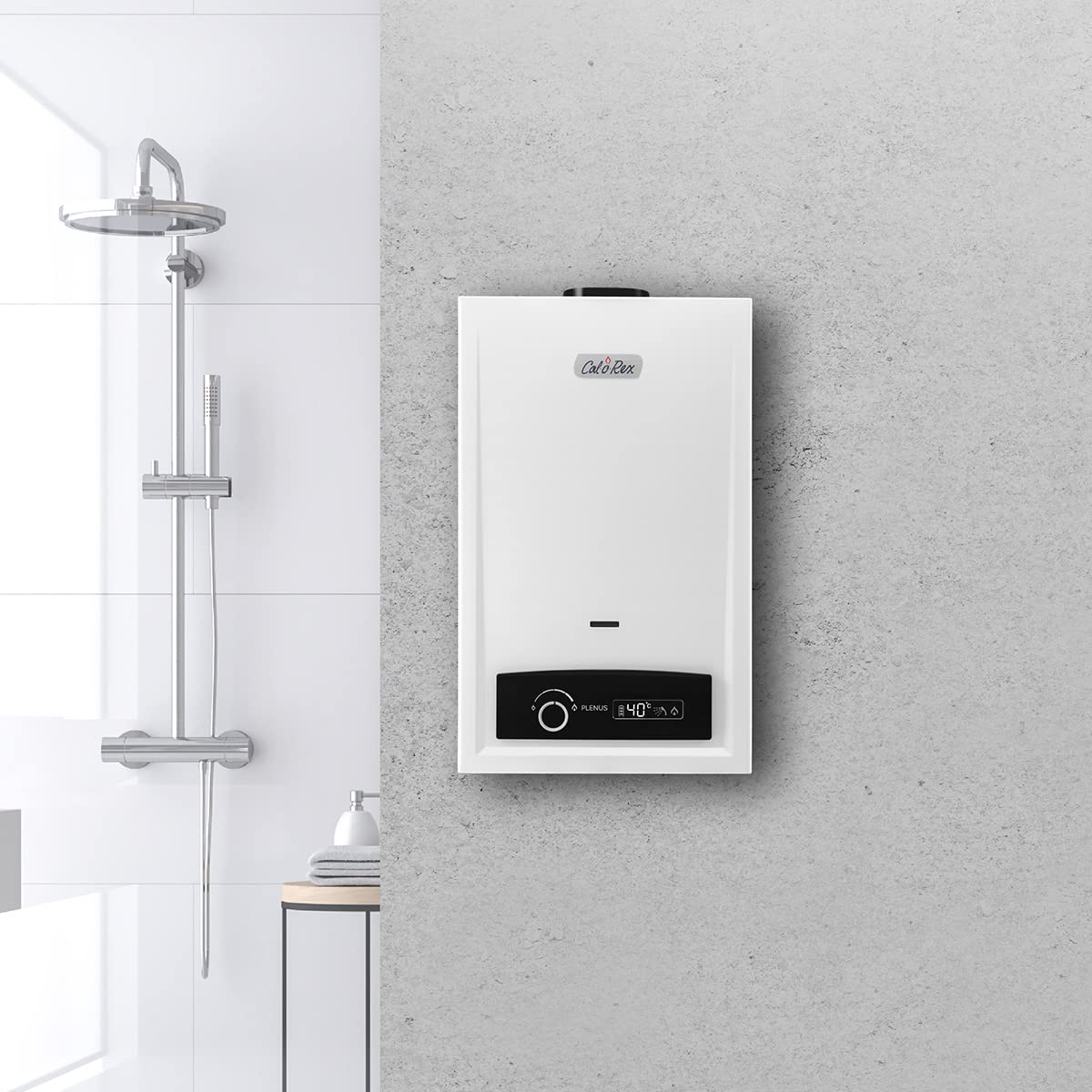 CAL-O-REX - Calorex Calentador de Agua Instantáneo PLENUS 07 LP para 1 Servicio, 6 Litros/Minuto Gas LP