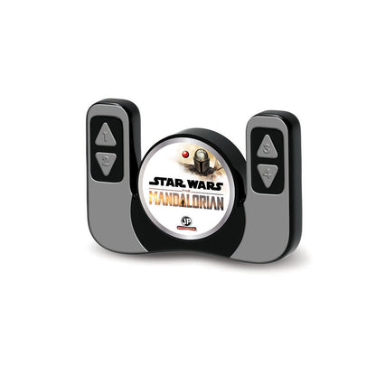 [Actualización 2021] Star Wars Mandalorian & The Child Grogu Baby Yoda Movie – Coche RC de 9 Pulgadas con Control Remoto – Control de Radio de 2.4 GHz