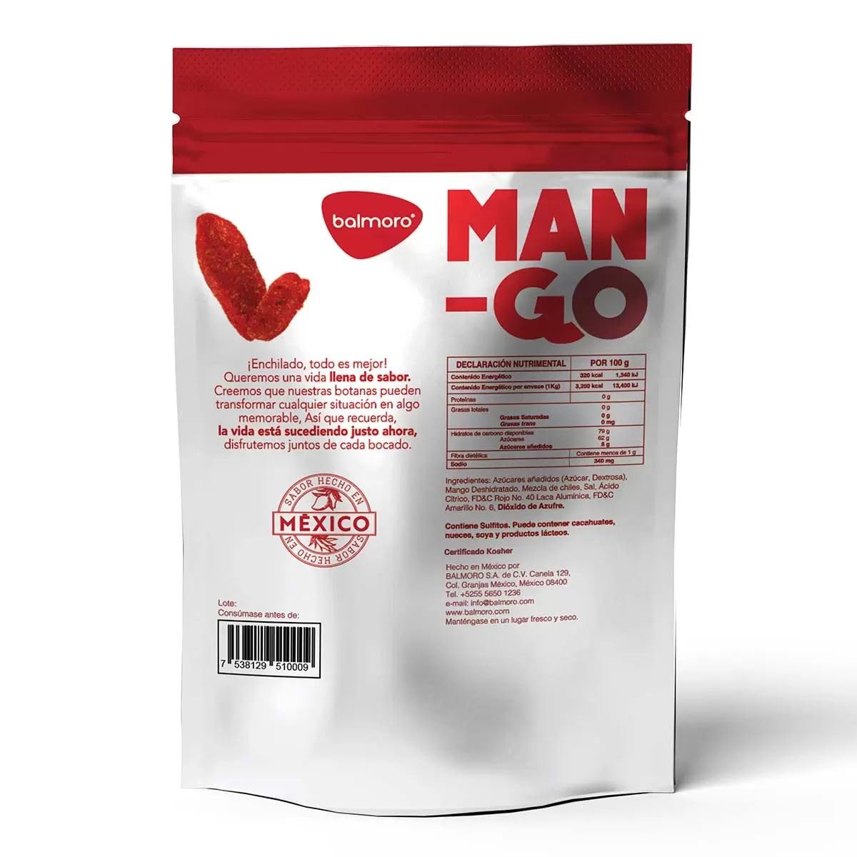 Balmoro Mango Enchilado Deshidratado 1 kg