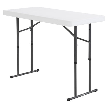 Lifetime Commercial - Mesa Plegable de Altura Ajustable